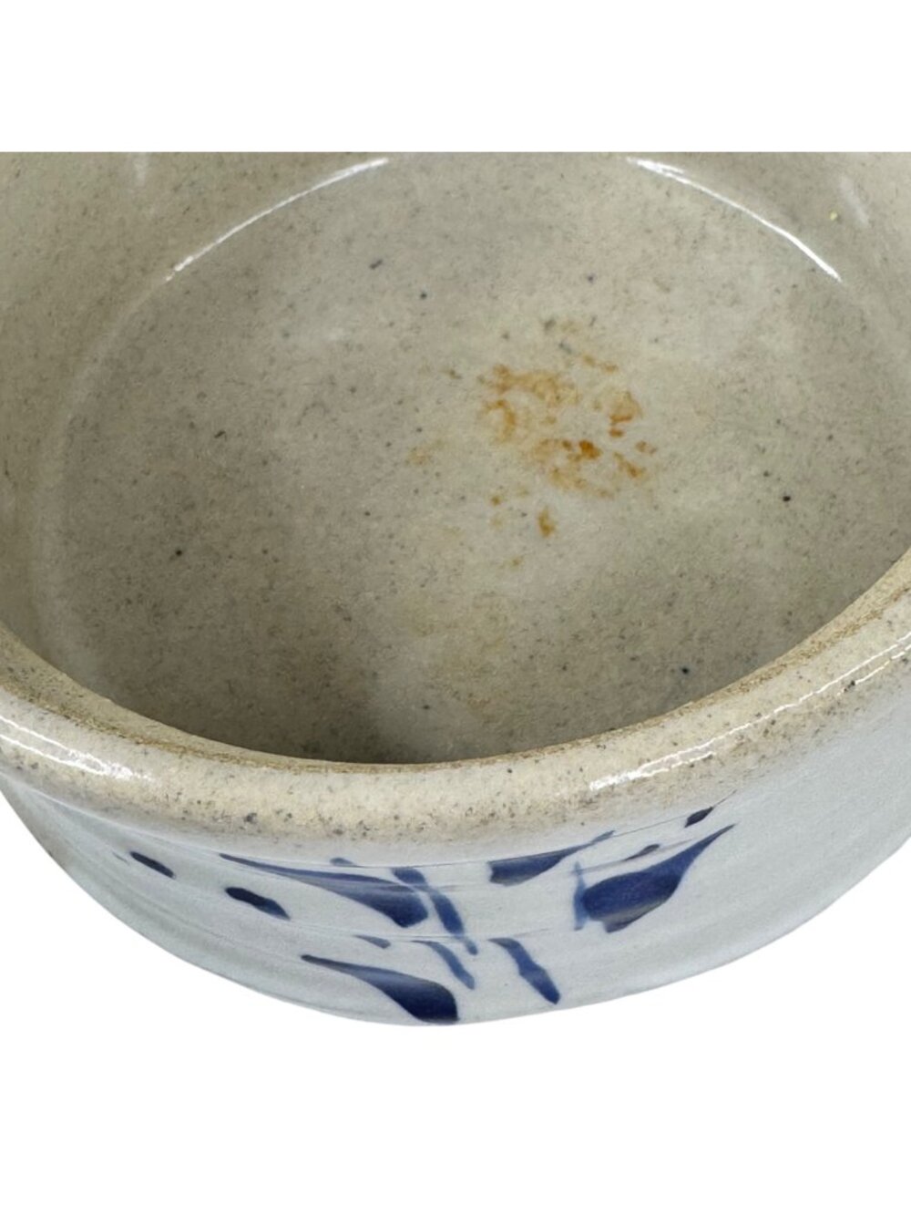 LeGrees Creamery Ceramic Butter Crocks Striped Rustic Set of 3 Vintage Stoneware - Picture 10 of 11